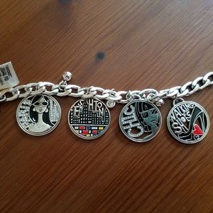Brighton Jewelry - Brighton "Fashionista" Charm Bracelet Brighton Jewelry - Brighton "Fashionista" Charm Bracelet